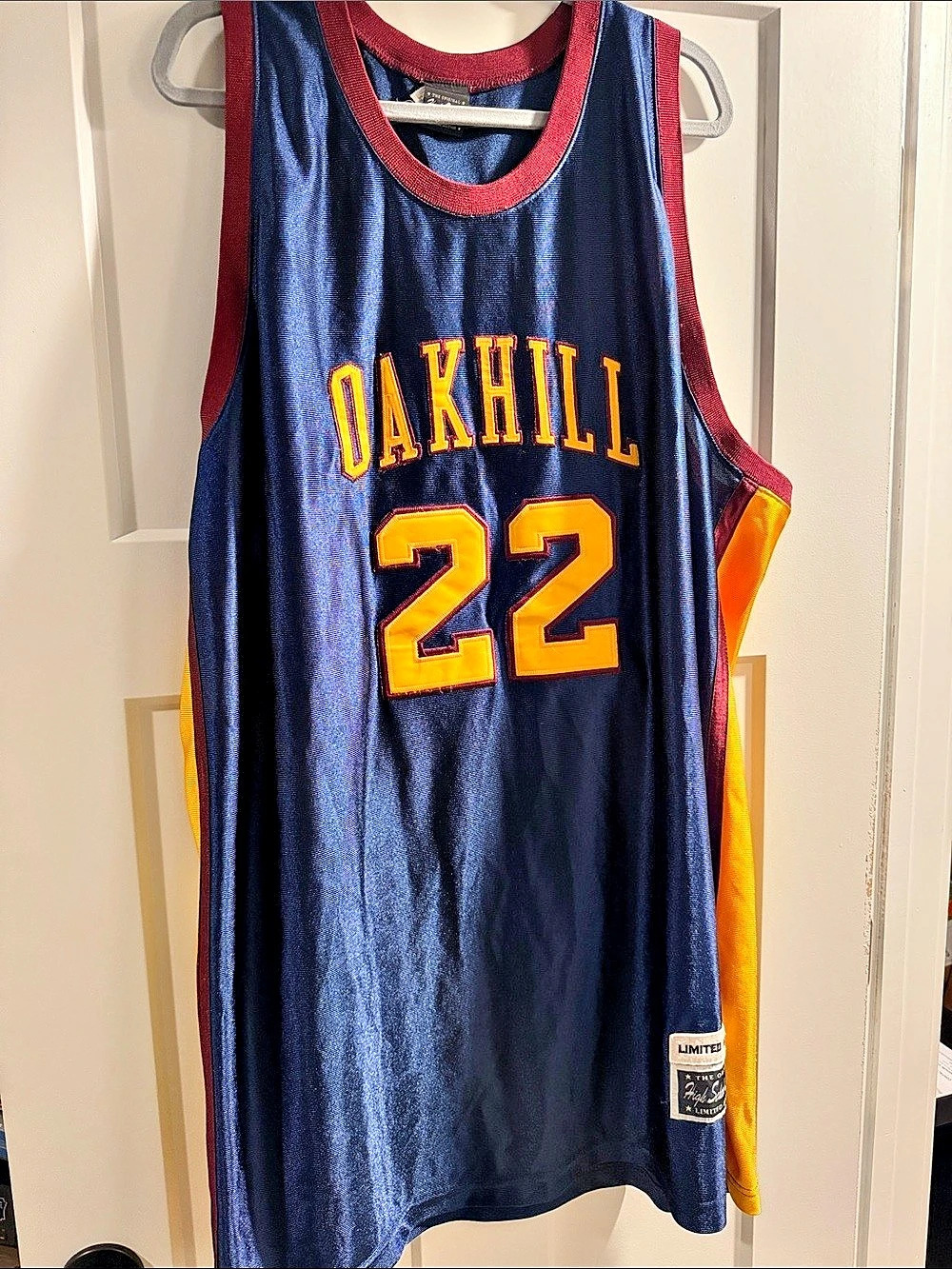 Hardwood Legends Anthony #22 Basketball Jersey Blue Size 58